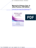 Solution Manual For Primary Care A Collaborative Practice 5th Edition