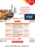 Ley Mype, Como Registrar Tu Empresa Al Remype y Sus Beneficios