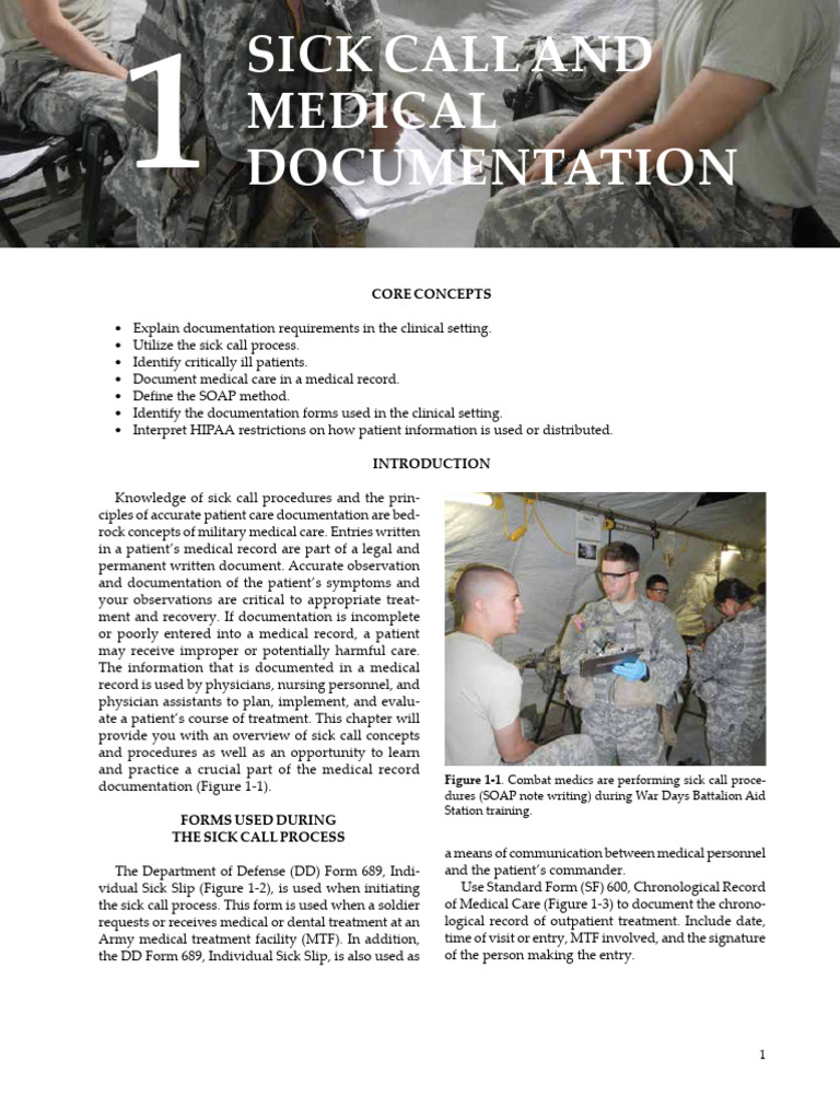 68w Chapter 01 - Rev | PDF | Medical Record | Pain