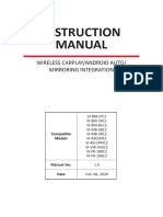 Wireless CarPlay user manual V1.0中性无水印