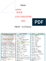 Formulaire Pour Concours 2022