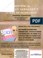 Vicky Hernandez y Otras vs. Honduras Presenteacion DC
