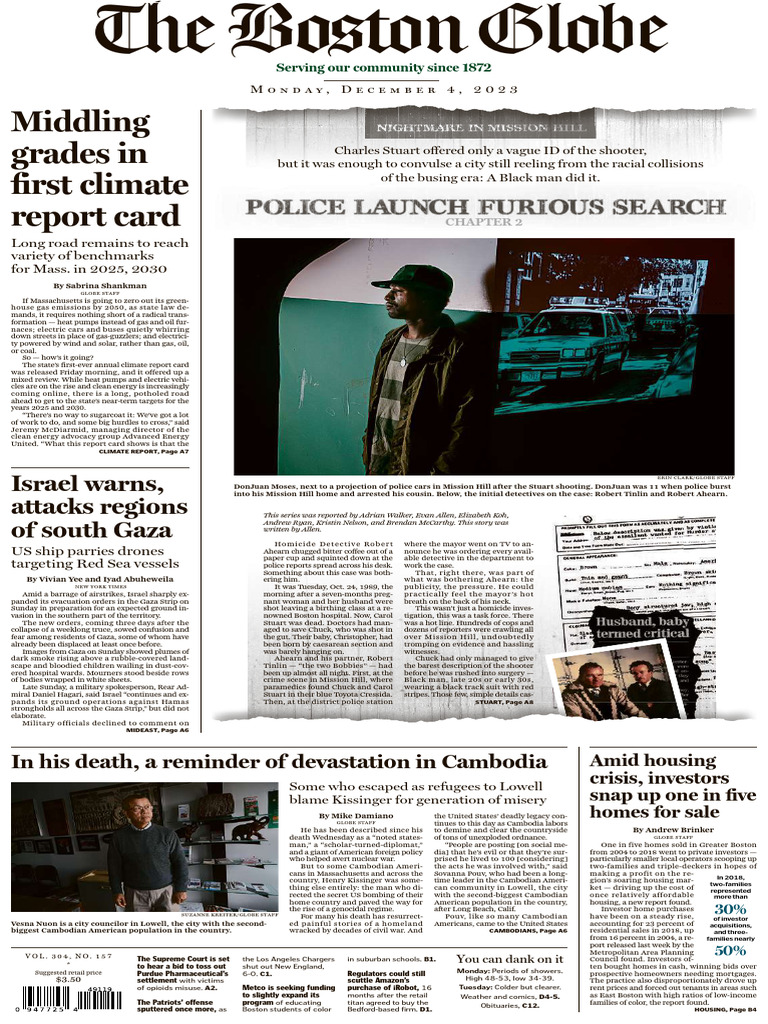 Boston Globe - 4 December 2023 | PDF | Lawsuit