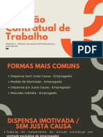 Principais Modelos - Rescisão Contratual de Trabalho