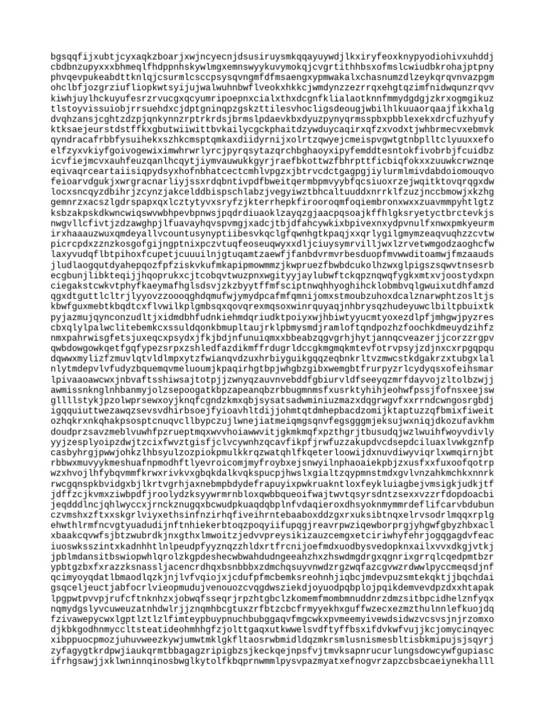 Random Text Document | PDF