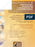 La Música en Eventos Experienciales Accesibles para Personas Sordas