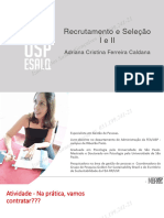 Slides Recrutamento e Selecao