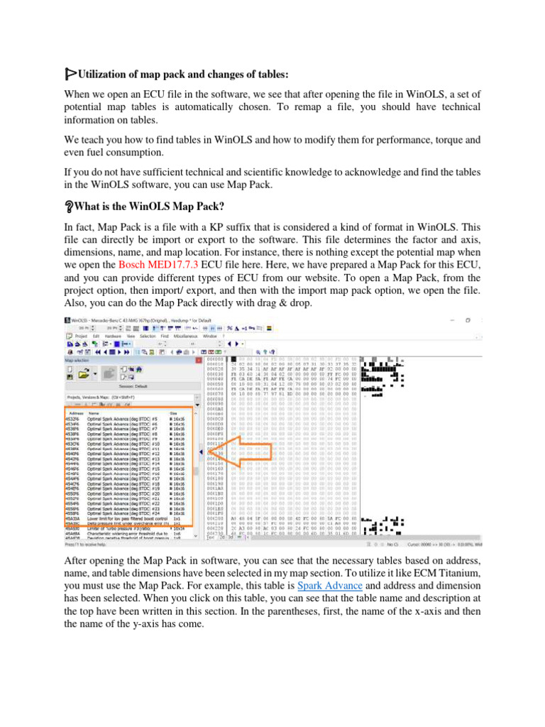 Winols Training Pdf Part 2 Pdf Computing