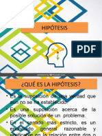 9) Hipótesis