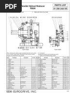 Sew Part List R97 - en | PDF | Gear | Valve