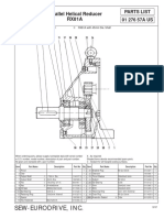 Sew-Eurodrive, Inc.: Parallel Helical Reducer RX81A