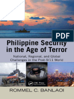 Philippine Security in The Age of Terror National, Regional, and Global Challenges in The Post-911 World by Rommel Banlaoi