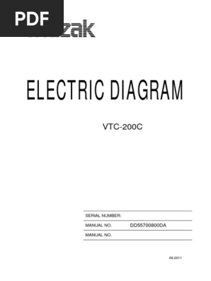 Electrico Vtc200c | PDF | Manufactured Goods | Machines