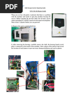 Remove The Screws Counterclockwise: 5KW Storage Inverter Repairing Guide