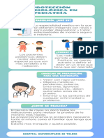 Infografía Centro Médico Atención Al Paciente Ilustrado Azul 5