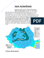 1.0.clima României