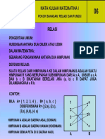 6 - Pertemuan - Relasi Fungsi