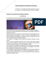 Curso #2 para Alumnos Avanzados de Astronomia