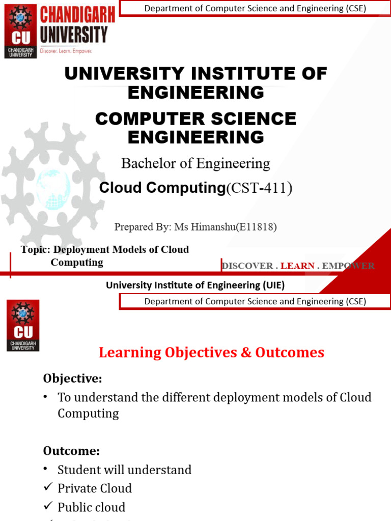Cloud Deployment Models Guide Pdf Cloud Computing Computer