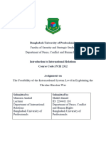 System Level Analysis Three Paradigms