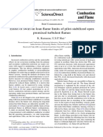 Effect of Swirl On Lean Flame Limits of Pilot-Stabilized Open Premixed Turbulent Flames