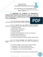 Projeto Pedagógico Do Curso de Direito 2021 RES. COGRAD N 262 de 03 12 2020