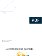 GroupDecisionMaking Tecniques