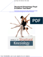 Manual of Structural Kinesiology Floyd 19th Edition Test Bank