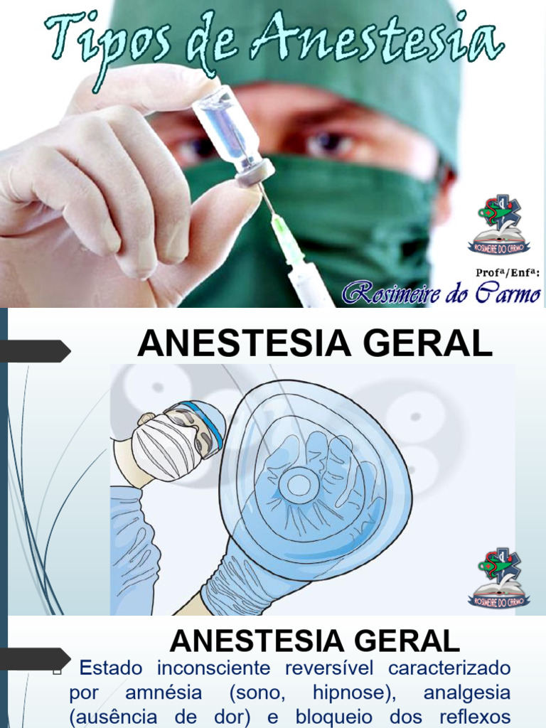 Duração da Anestesia Geral | PDF | Anestesia | Doenças e distúrbios