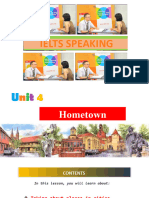 Unit 4 - Speaking Home Town