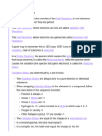 ElectroChem Notes