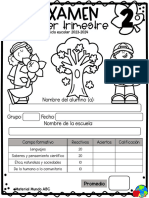 104.examen Segundo Grado-PRIMER TRIMESTRE