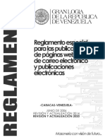 Reglamento de Publicaciones en Medios Impresos y Gestión en Plataformas Digitales