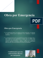 Obra Por Emergencia - SOCIO