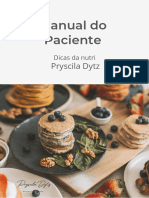 Manual Do Paciente - Nutri Pryscila Dytz
