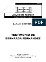 Testimonio de Bernarda Fernandes