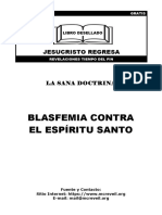 Blasfemia Contra El Espiritu Santo