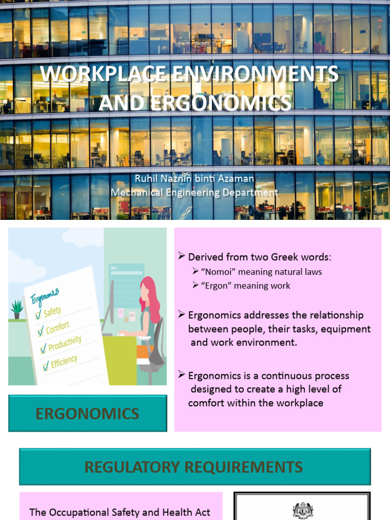 Chapter 6 Ergonomics PDF Human Factors And Ergonomics Lighting