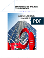 Mechanics of Materials Beer 7th Edition Solutions Manual