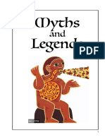 Myths and Legends Booklet - 2021