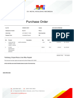 Purchase Order - PO - S - 23 - 11 - 037