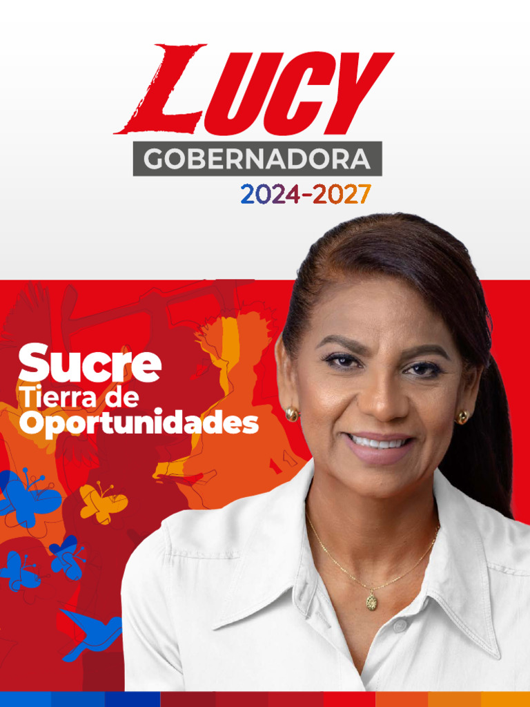 Programa de gobierno lucy gobernadora 2023 pdf economias