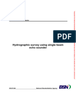 SNI 7646-2010 Hydrographic Survey Using Single Beam Echosounder