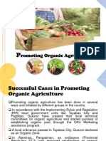 Promoting Organic Agriculture