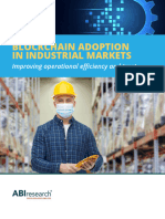 Blockchain Adoption in Industrial Markets