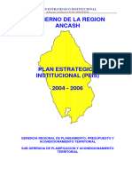 Plan Estrategico Instituciona2004-2006