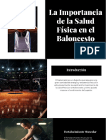 Importancia de La Salud Fisica en El Baloncesto