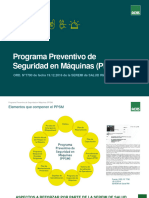 Programa Preventivo de Seguridad en Máquinas y Equipos (PPSM) - ORD. N°7790