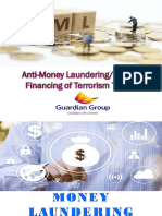 Money Laundering & Counter Financing of Terrorism Presentation