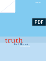 Paul Horwich - Truth-Clarendon Press (1999)